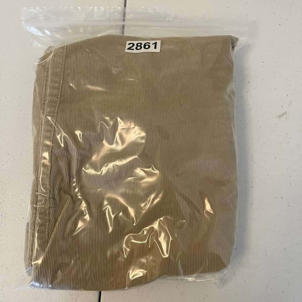 Y2k Streetwear Old Navy Womens Low Waist Boot-Cut Corduroy Pants Tan 2 Short NWT - Picture 11 of 11